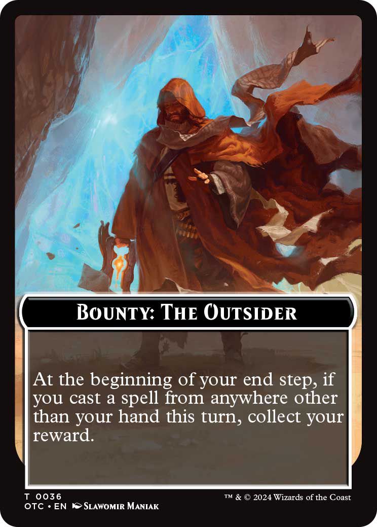 Bounty : The Outsider, vous permet de collecter une récompense lorsque vous lancez un sort depuis n'importe où autre que votre main.