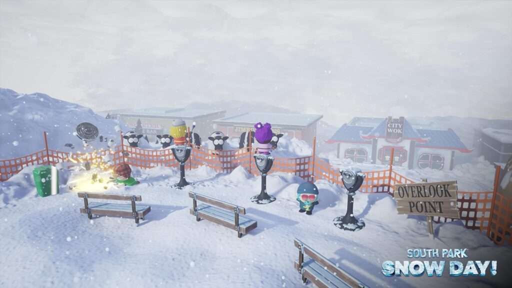 South Park : Capture d'écran du jour de neige