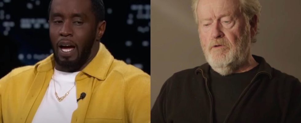 P. Diddy and Ridley Scott