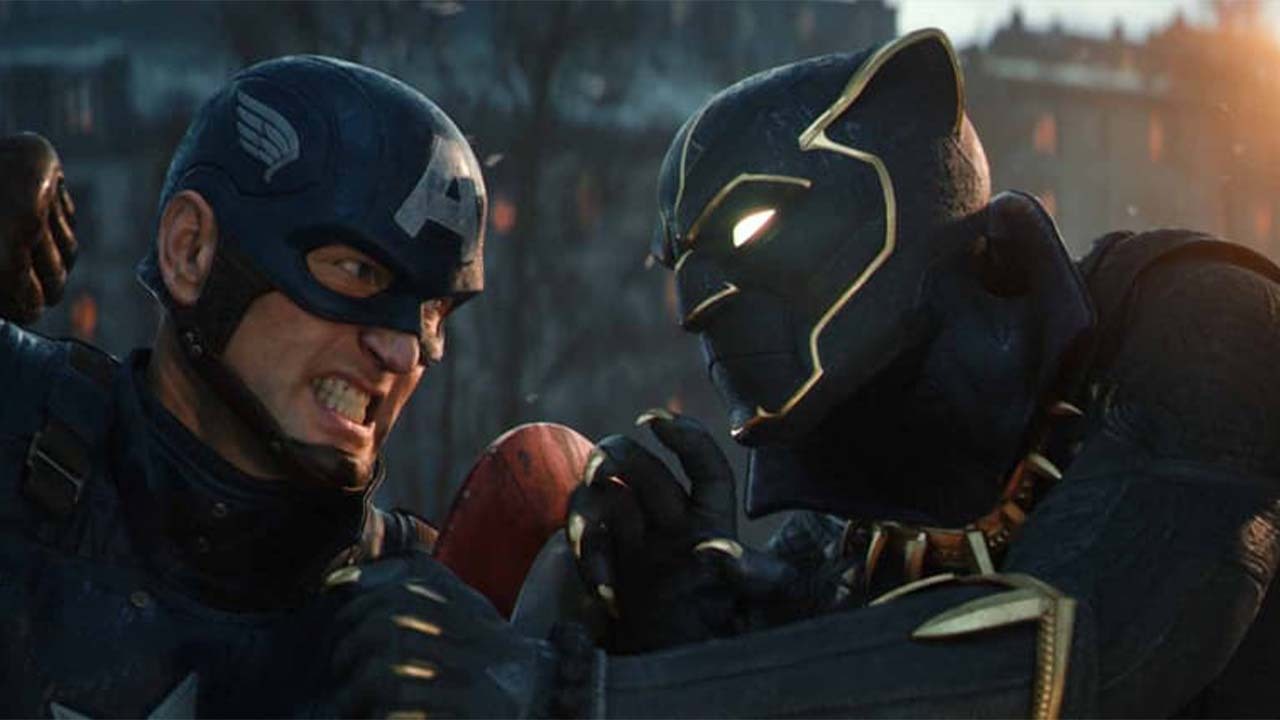 Captain America et Black Panther ont des agendas différents lors de leur première rencontre.