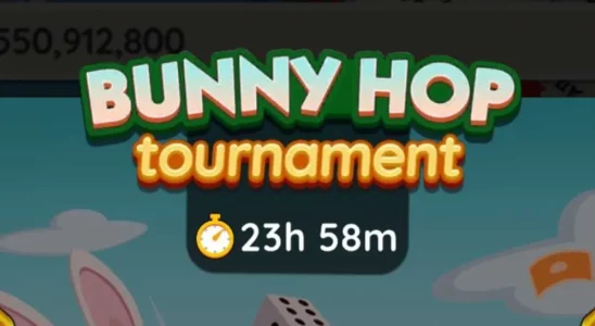 Bunny Hop Tournament Monopoly GO