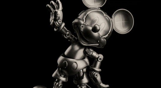 Votre quête de toute une vie pour voir à quoi ressemble une figurine Mickey Mouse en titane à 2 100 $ est terminée