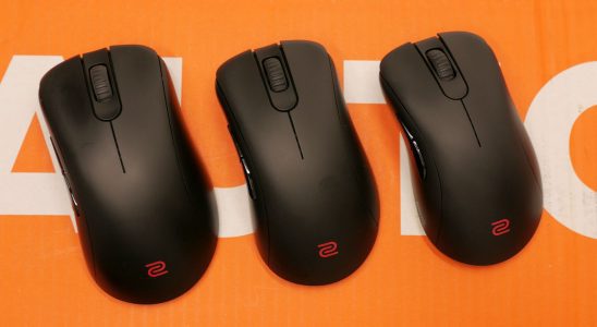 Test BenQ Zowie EC1-CW – une souris de jeu ergonomique en trois tailles