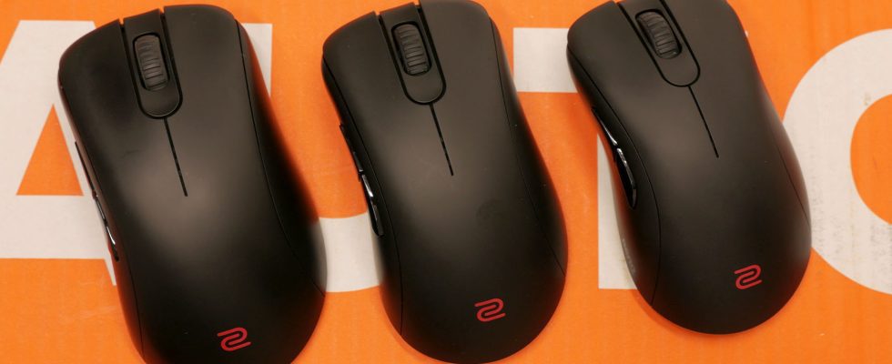 Test BenQ Zowie EC1-CW – une souris de jeu ergonomique en trois tailles