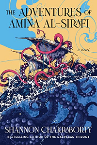 Couverture du livre Les Aventures d'Amina al-Sirafi de Shannon Chakraborty