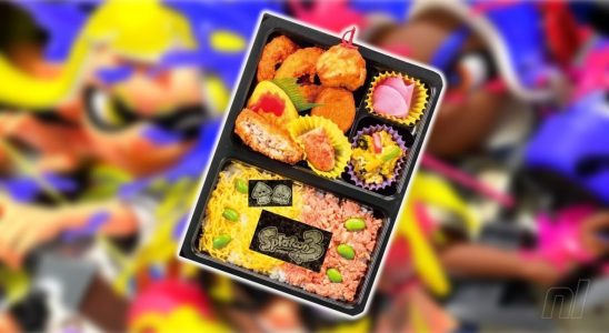 Aléatoire : le Japon se dote d'une délicieuse boîte à bento Splatoon 3