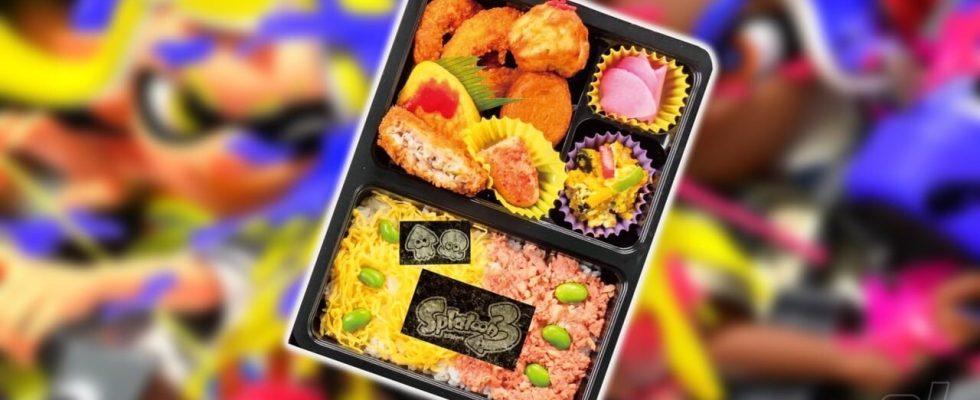 Aléatoire : le Japon se dote d'une délicieuse boîte à bento Splatoon 3