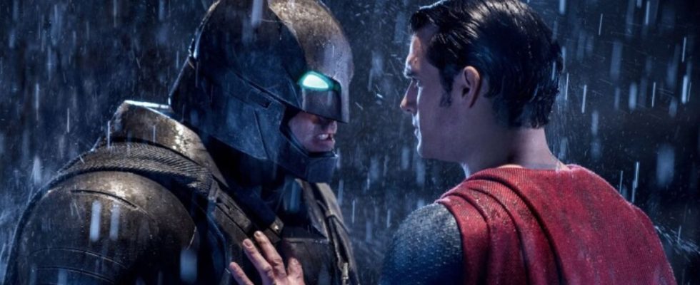 Ben Affleck and Henry Cavill in Batman V Superman: Dawn Of Justice