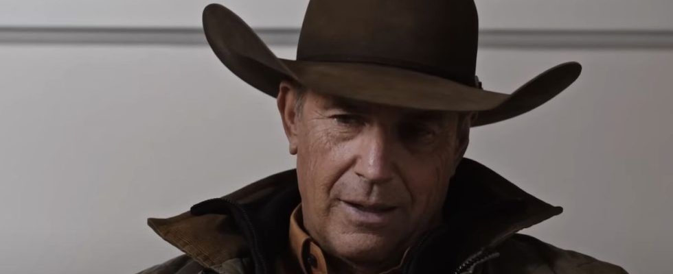 John Dutton in cowboy hat in Yellowstone Season 4