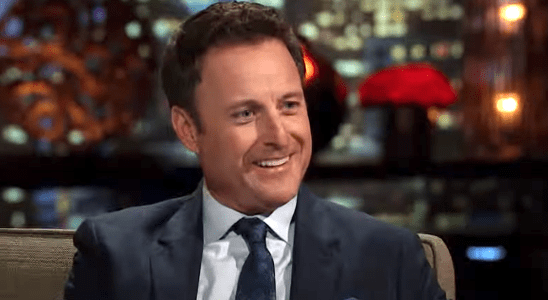 Chris Harrison hosts After the Final Rose on The Bachelor