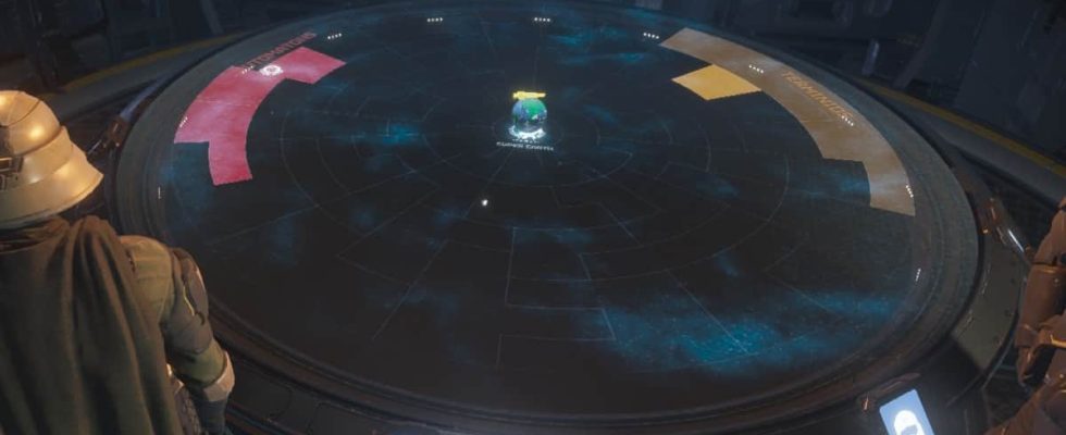 Helldivers 2 screenshot of the Galactic War table