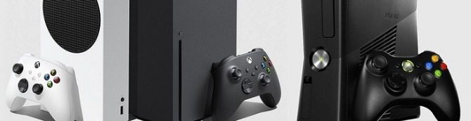 Comparaison des ventes Xbox Series X|S et Xbox 360 – janvier 2024