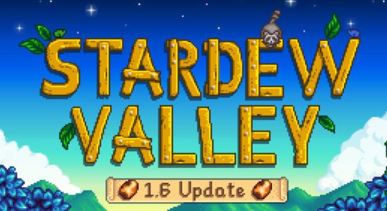 Official Stardew Valley 1.6 image