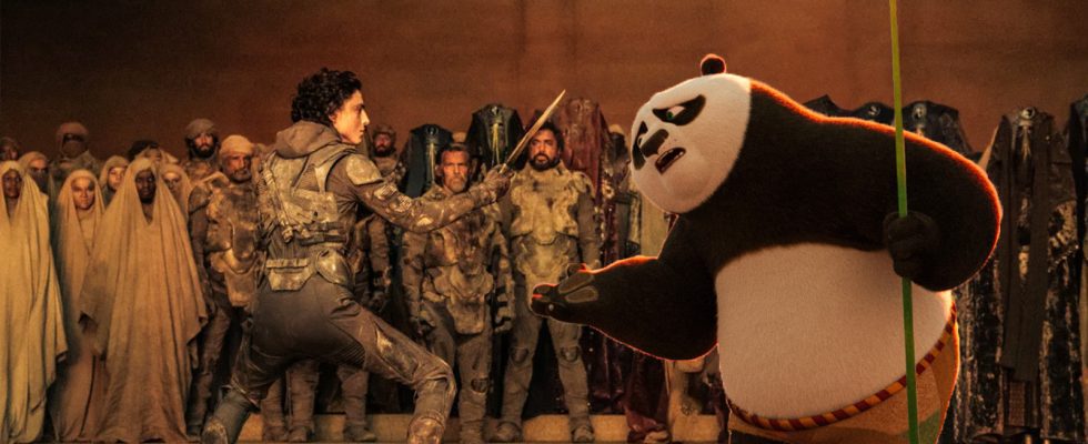 Dune 2 et Kung Fu Panda 4 s'affrontent pour la première place au box-office ce week-end
