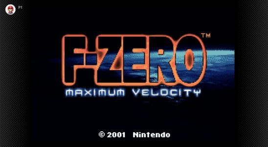 Game Boy Advance – Nintendo Switch Online ajoute la vitesse maximale F-Zero le 29 mars