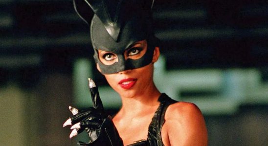 Halle Berry in Catwoman suit