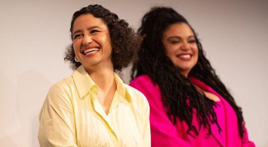 Ilana Glazer, Michelle Buteau at the “Babes” Premiere as part of SXSW 2024 Conference and Festivals held at the Paramount Theatre on March 9, 2024 in Austin, Texas.