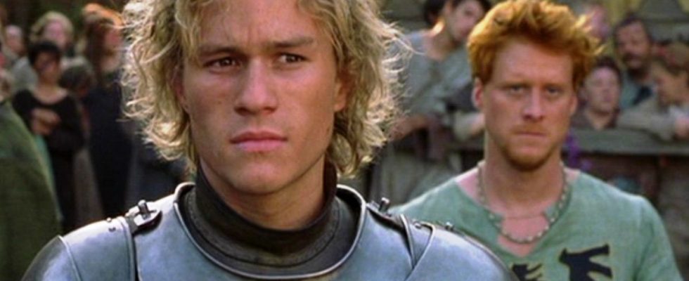 Heath Ledger and Alan Tudyk in A Knight’s Tale