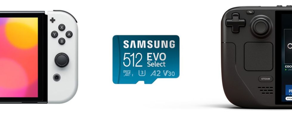 La carte microSD de 512 Go de Samsung coûte seulement 24,99 $