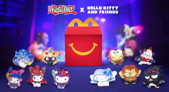 La collaboration la plus étrange de 2024 voit McDonald's belge, Yu-Gi-Oh et Hello Kitty faire équipe... et les fans se déchaînent