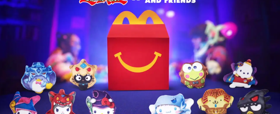 La collaboration la plus étrange de 2024 voit McDonald's belge, Yu-Gi-Oh et Hello Kitty faire équipe... et les fans se déchaînent