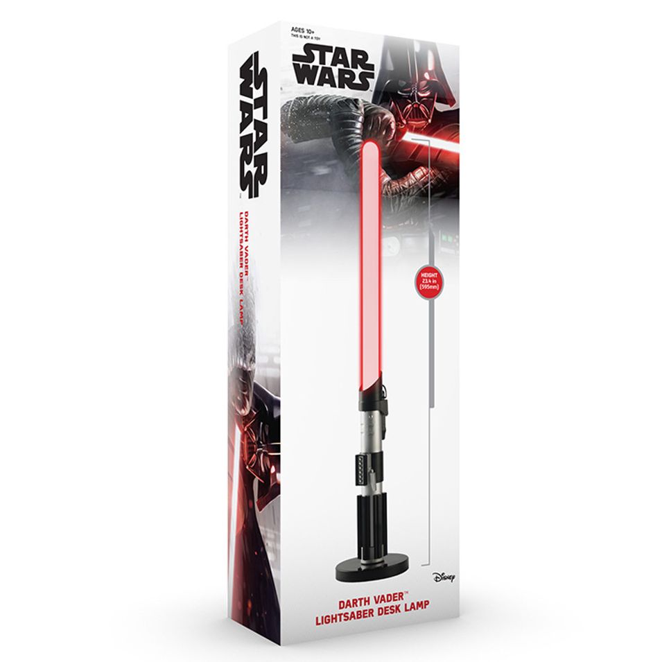 Star Wars Dark Vador lampe de bureau sabre laser