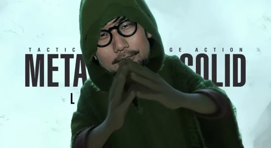 Hideo Kojima as Bruno from Encanto, in front of the Metal Gear Legacy title card.