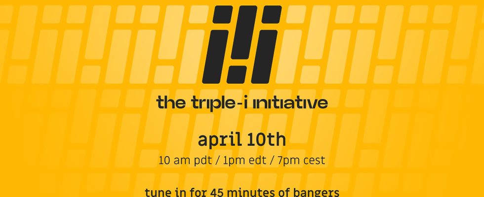 La vitrine des « jeux indépendants à succès » The Triple-i Initiative est prévue pour le 10 avril
