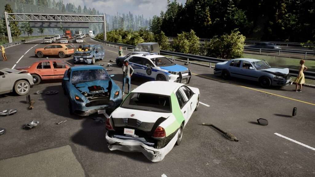 Capture d'écran 2 de Police Simulator Highway Patrol