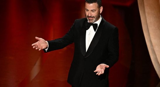 Le monologue des Oscars de Jimmy Kimmel s'est terminé sur un moment de solidarité syndicale