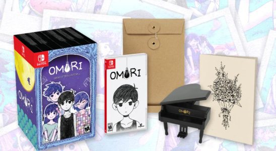L'édition collector physique d'Omori pour Switch est livrée avec une boîte à musique pour piano
