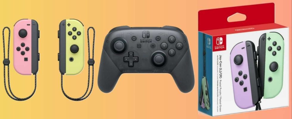 Les contrôleurs Nintendo Switch Joy-Con et Pro bénéficient de réductions rares chez Walmart