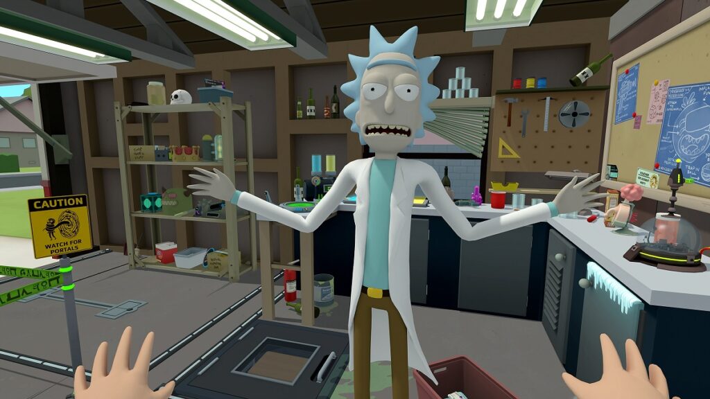Capture d'écran de Rick et Morty VR1