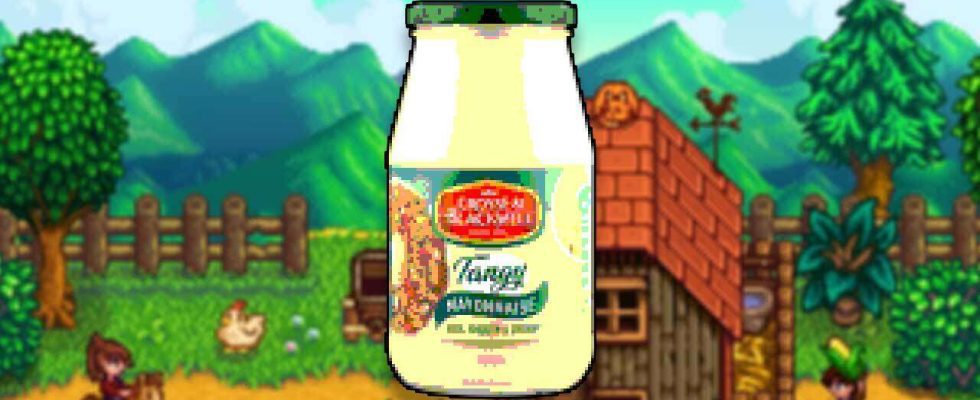 Les joueurs de Stardew Valley pourront enfin bientôt boire de la mayonnaise