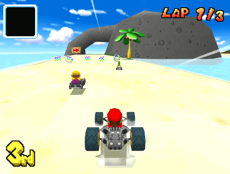 Capture d'écran de Mario Kart DS