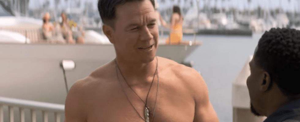 Mark Wahlberg naked in Me Time