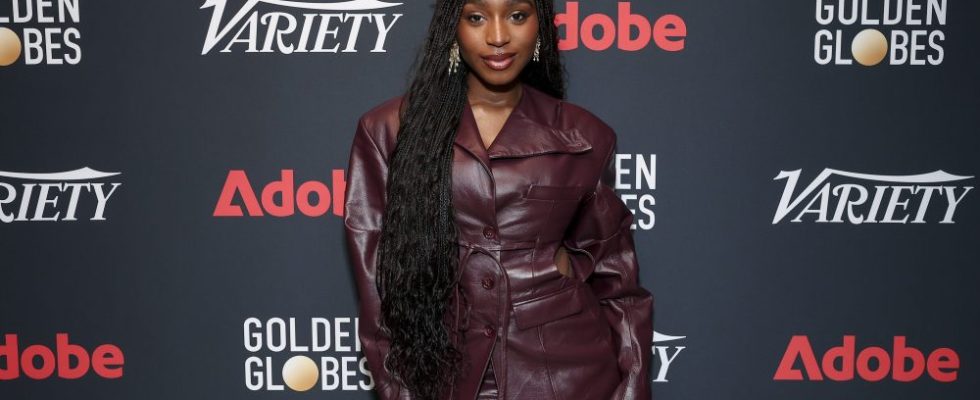Normani at the Variety and Golden Globes Party at Sundance Film Festival, Presented by Adobe held on January 19, 2024 in Park City, Utah. (Photo by John Salangsang/Variety via Getty Images)