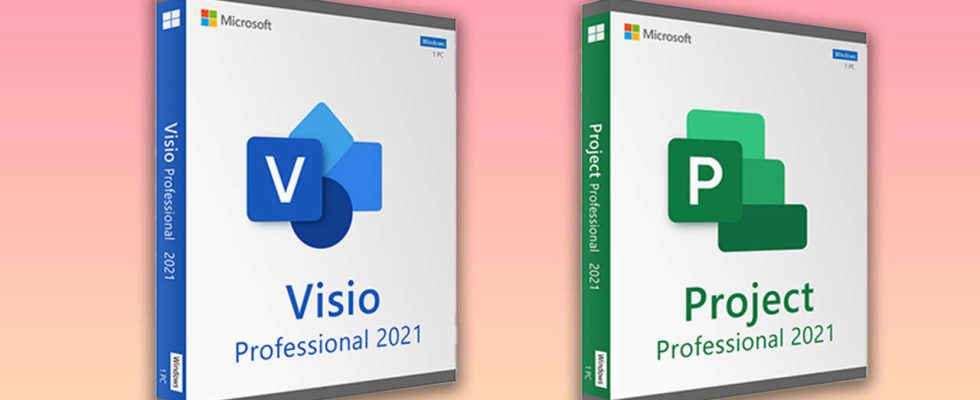 Obtenez Microsoft Project et Visio pour seulement 25 $ chacun