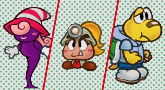 Paper Mario : La Porte Millénaire : Tous les personnages jouables – Meilleurs membres du groupe