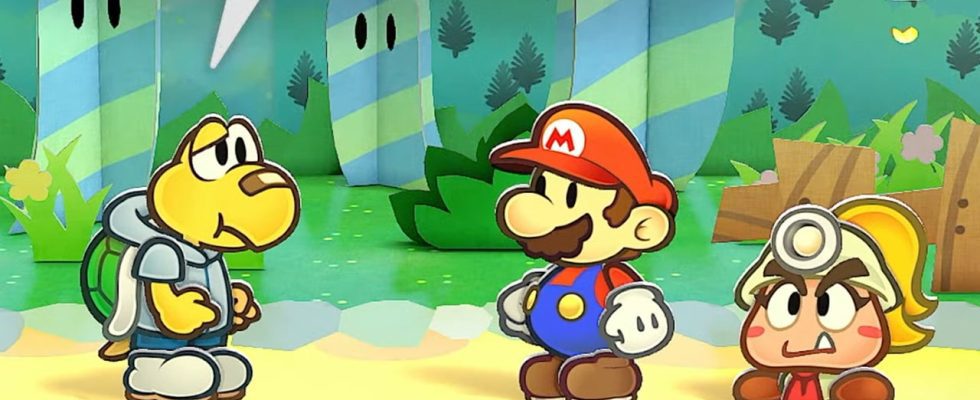 Paper Mario : La date de sortie du remake de la porte millénaire annoncée le 10 mars