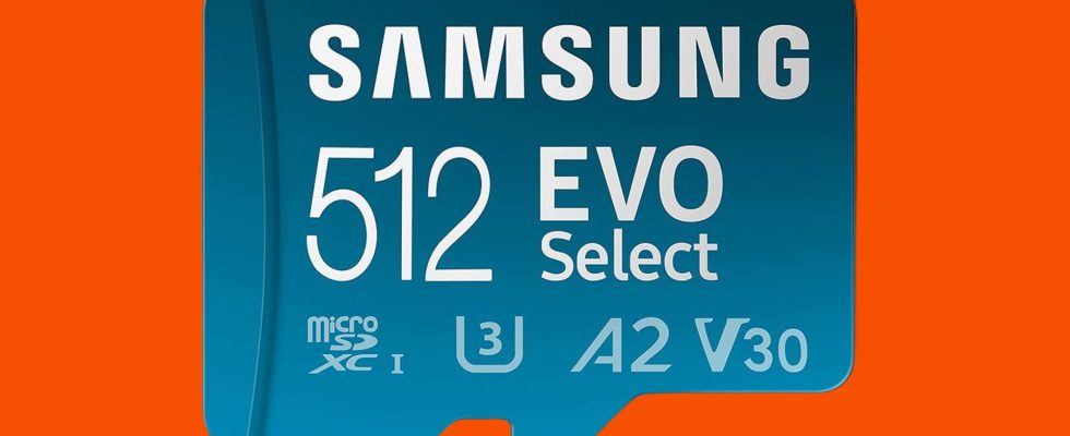 Procurez-vous cette carte MicroSD compatible Steam Deck dans la vente Samsung