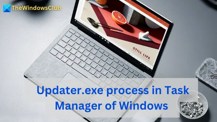 Processus Updater.exe dans le Gestionnaire des tâches de Windows