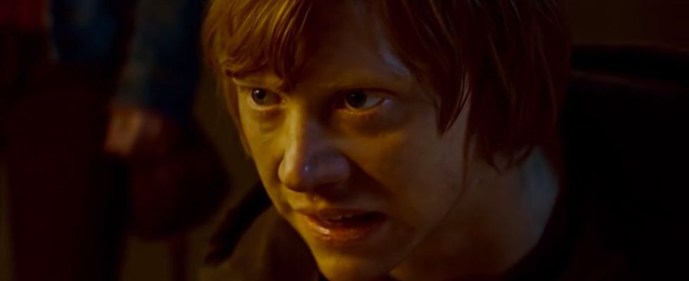 Rupert Grint as Ron Weasley in Harry Potter and the Deathly Hallows Part 2