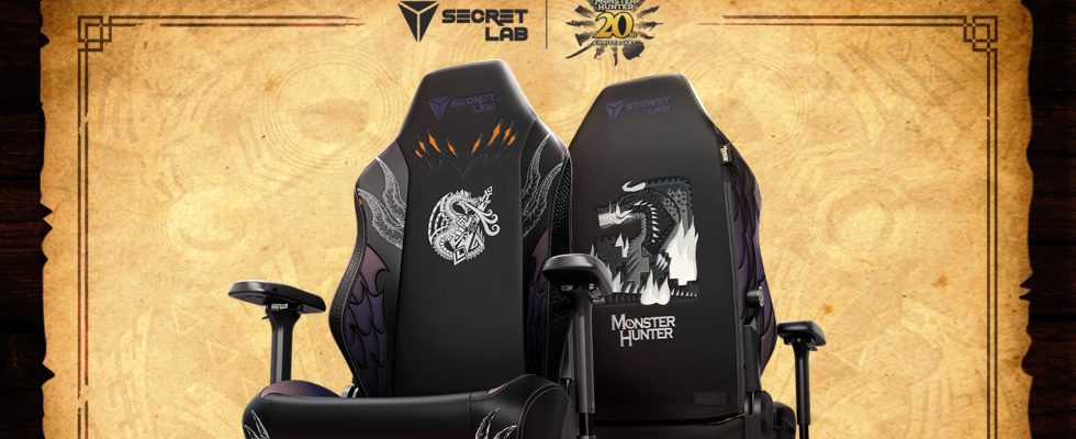 Secretlab rend hommage à Fatalis avec la nouvelle chaise de jeu Monster Hunter