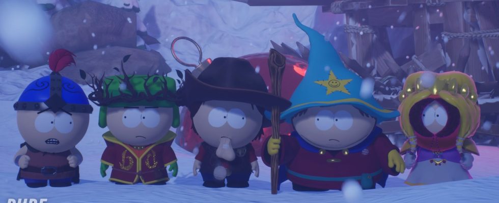 journée de neige pour les enfants de South Park