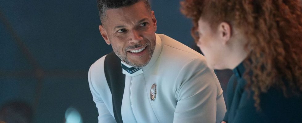 Hugh Culber and Tilly on Star Trek: Discovery on Paramount+