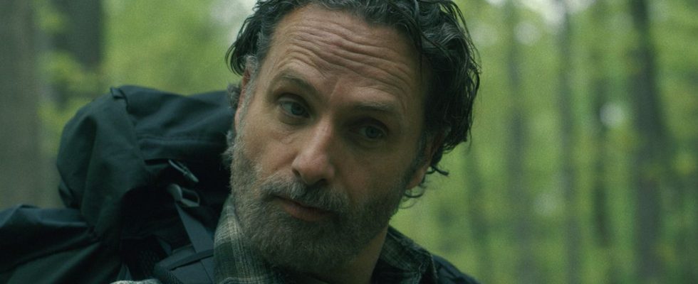 Rick in the woods in The Walking Dead: The Ones Who Live