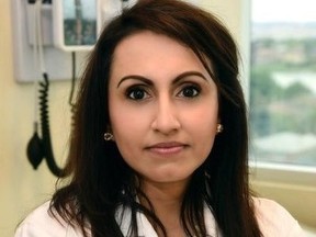 Le Dr Kulvinder Kaur Gill est représenté sur une photo de profil prise à partir de son compte X.